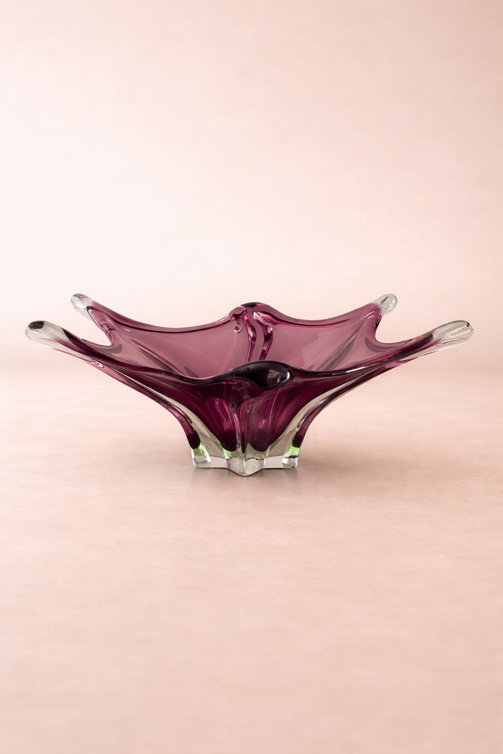 Murano Sommerso Glass Bowl