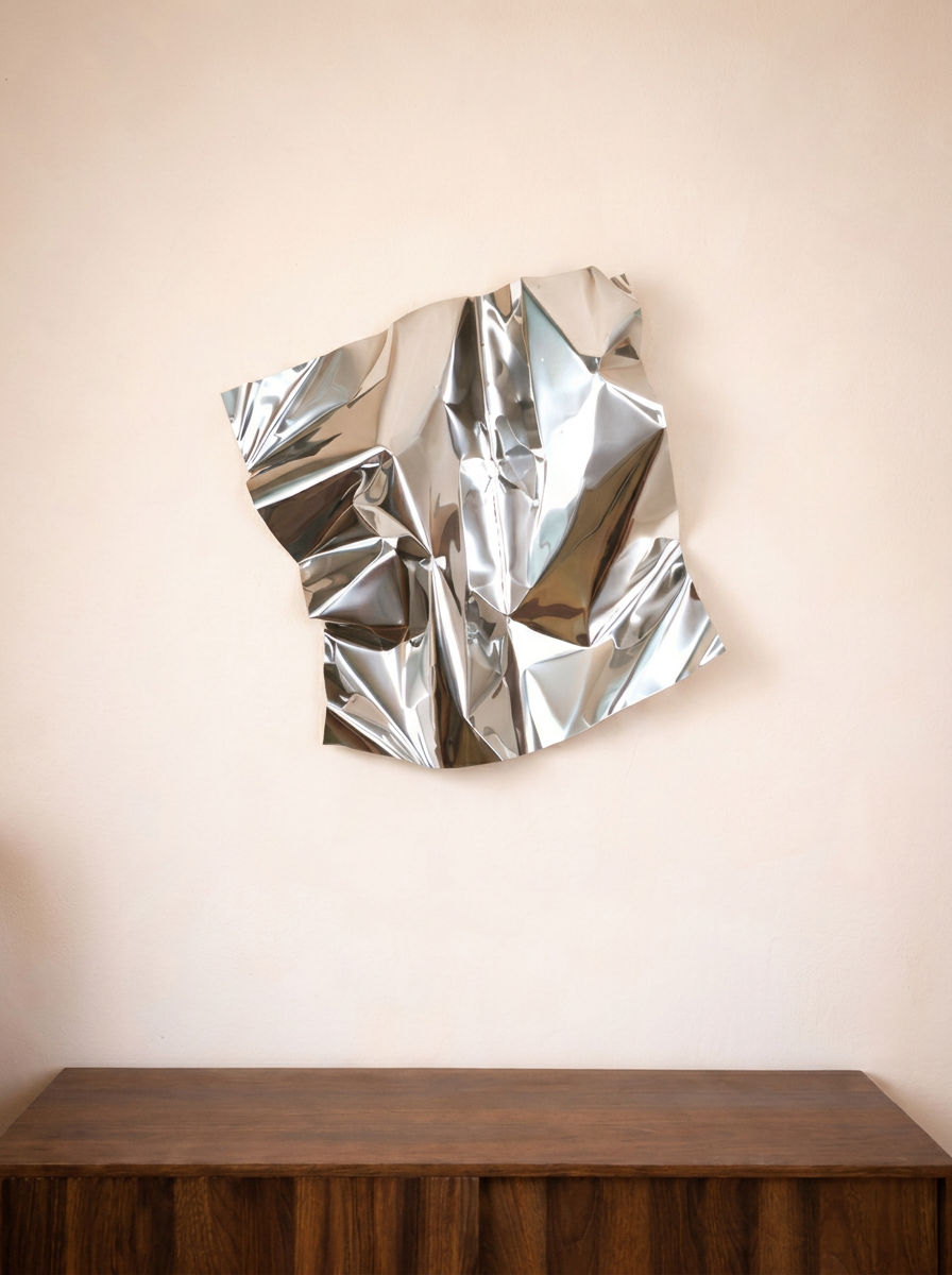 Steel Silk Sculpture